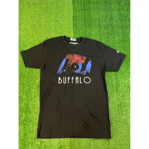 26 Shirts Buffalo NY Skyline Graphic T-Shirt Mens Medium Black Short Sleeve M